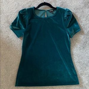 Express velvet tee